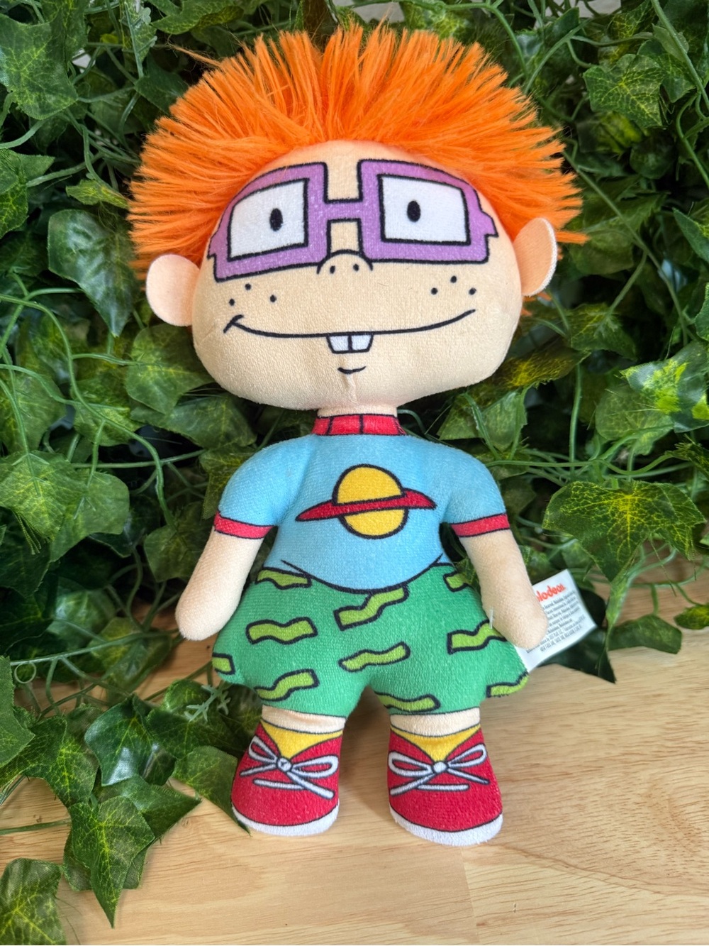 Nickelodeon Rugrats Chuckie Plush Doll 2023 Just Play Stuffed Toy